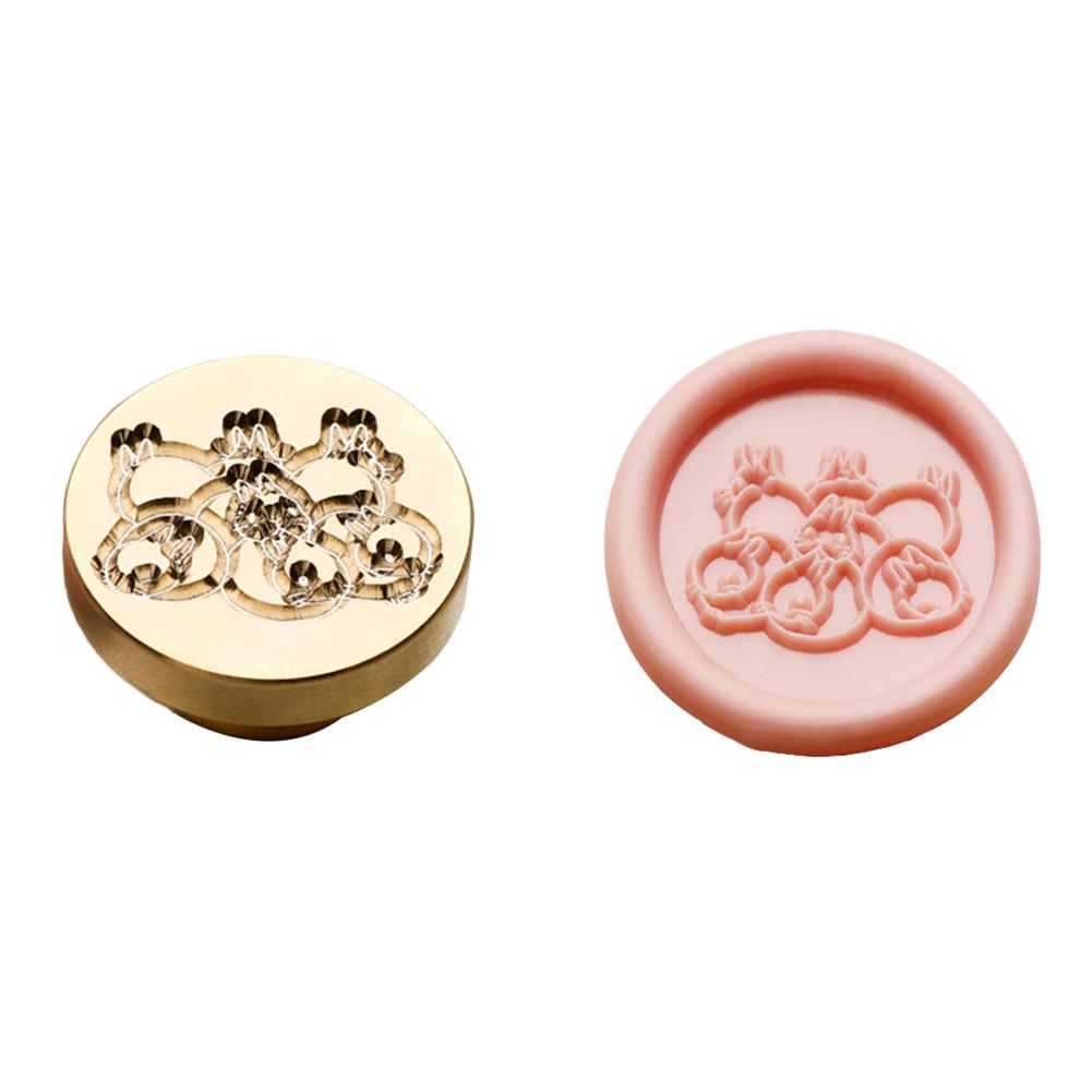 Симпатичные домашние животные, серия штампов, сделай сам, ручная печать, медная головка для свадебной открытки