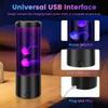 Светодиодная лава-лампа «Медуза» USB Электрическая ночная лампа «Медуза» Многоцветный настольный светильник для настроения Украшение для детской комнаты дома