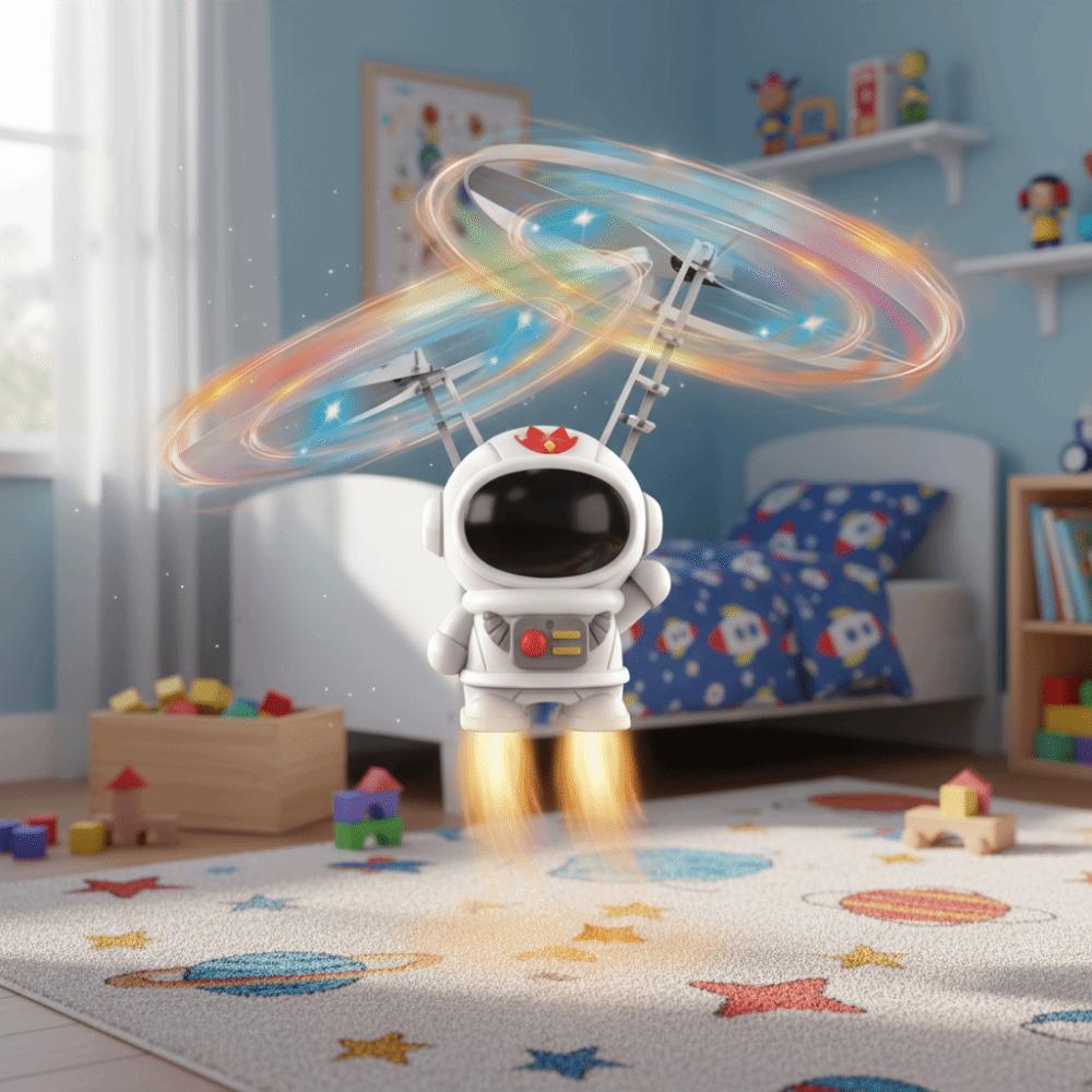 USB Charging Hand Control Helicopter Dual Wings Fingertip Gyro Flying Robot Toy  Tech Toys