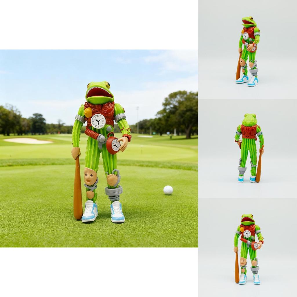 Итальянский Бред Аль Кактус Часы Фьюжн Монстр ПВХ Игрушка с Дизайном Кроссовки для Декора Детской Игровой Комнаты