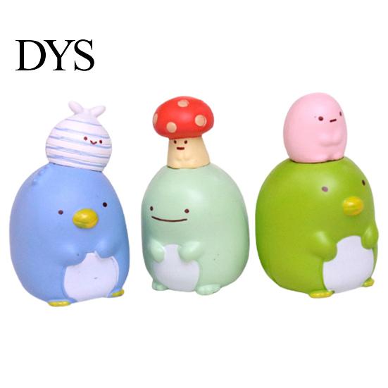 8 шт. Милые Аниме Фигурки Sumikko Gurashi Модель Игрушечная Машинка Украшения Домашний Декор