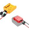 Адаптер Power Wheels Адаптер батареи Для аккумулятора Dewalt/Milwaukee 18 В 20 В Провод 12AWG Разъем питания с предохранителем Инструмент для DIY
