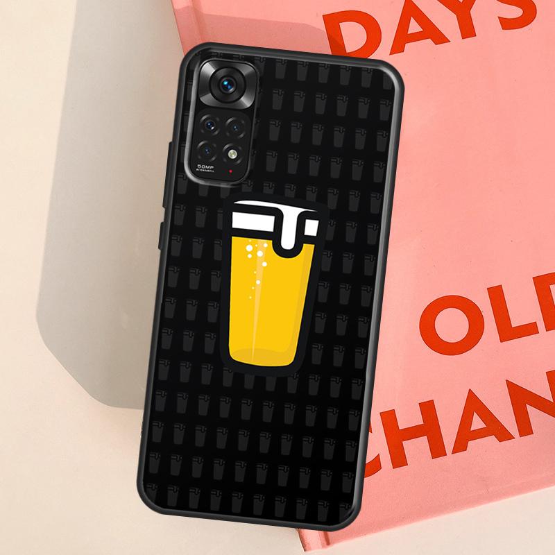 Beer Case For Xiaomi Redmi Note 12 Pro Note 8 9 10 11 Pro 9S 10S 11S 12S Redmi 9C 10A 10C 12C