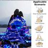 1Pc Dark Hero'S Rise Blanket Soft And Comfortable Casual Warm Camping Travel Christmas Halloween Xmas Gift M92826