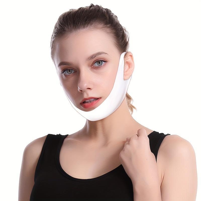 1/3 шт. Маска-патч для подбородка для маленького V-образного лица, патч для лица с креплением за уши, увлажняющий и подтягивающий кожу лица гидрогель