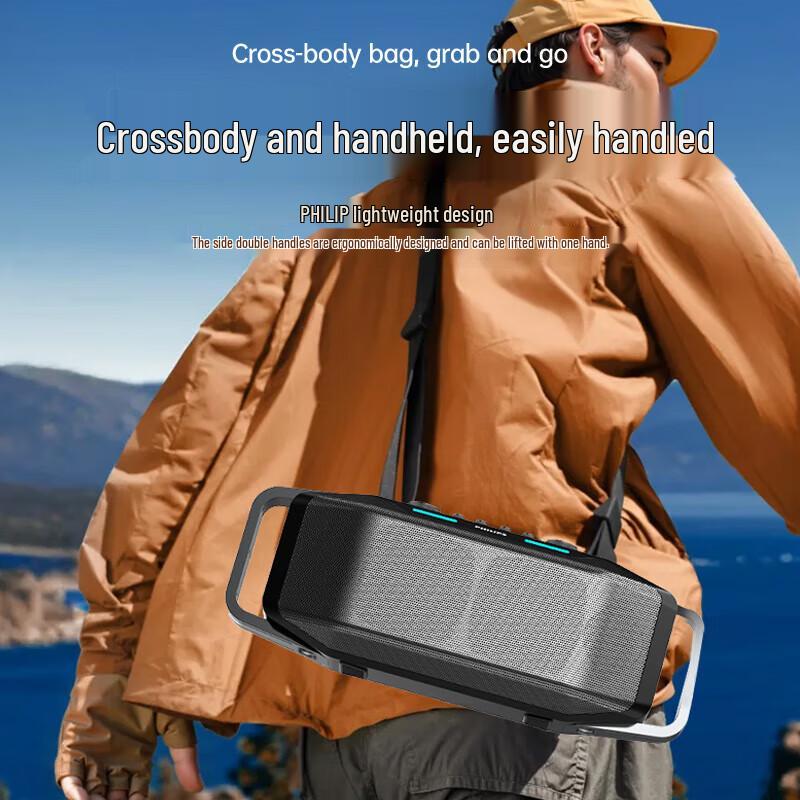 Портативная уличная караоке-колонка Bluetooth Philips TAX5409