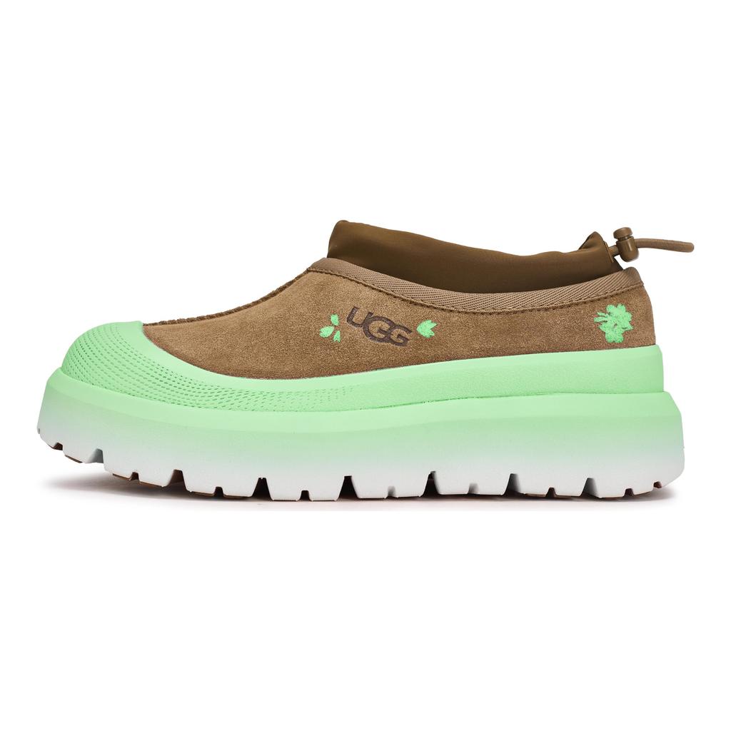 UGG 811 Manufacturing, Ванильные Нескользящие Низкие Повседневные Кроссовки Унисекс Каштаново-коричневые 1144096-CWTC(Команда80-)