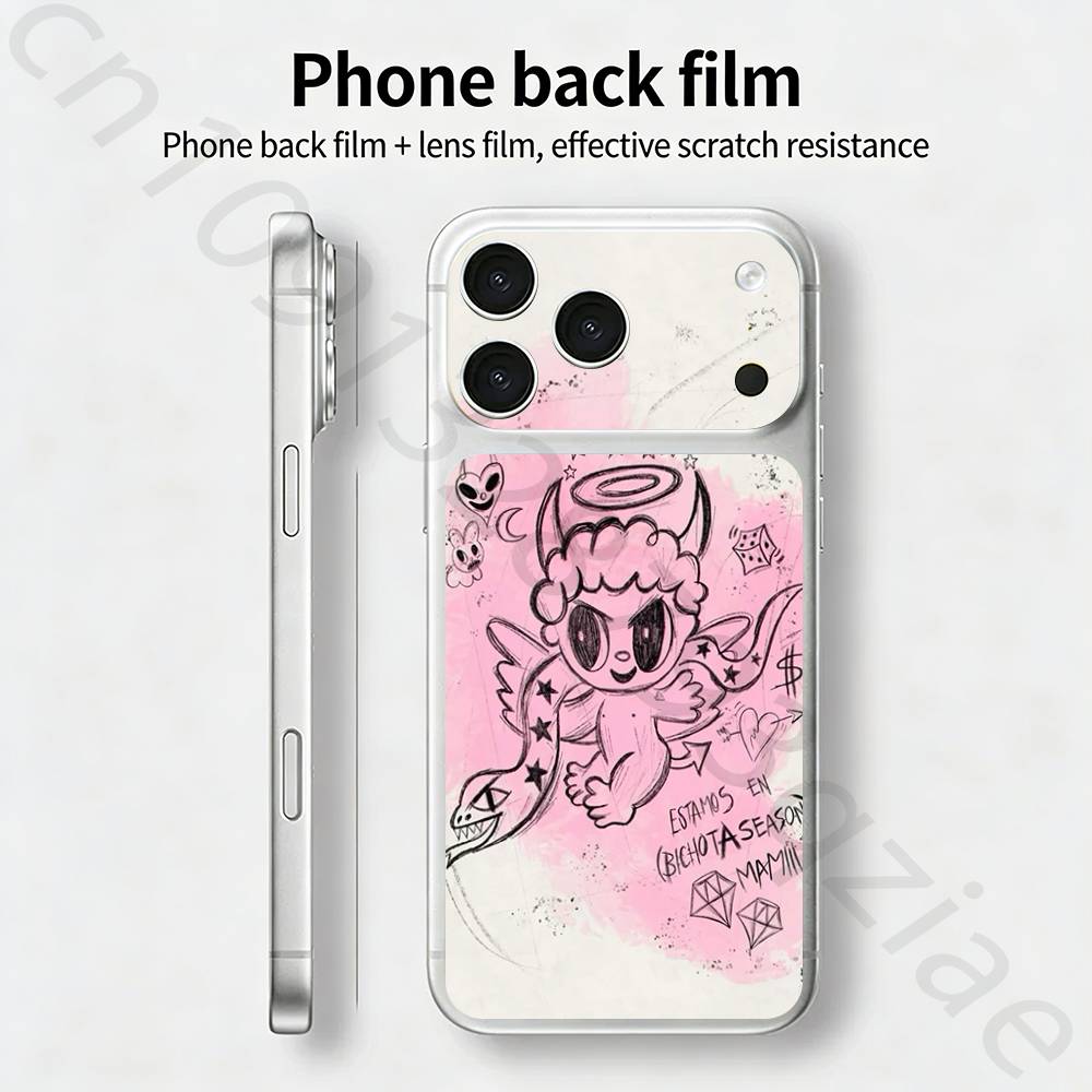 Страшные Красные Злые Глаза Демона НАКЛЕЙКА-Обертка для iPhone 17 Pro/Pro max Защитная Пленка для Задней Панели, Рамки, Камеры
