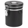 Sealed Coffee Bean Storage Box Stainless Steel Kitchen Storage Jars Coffee Bean Cans  Cafe Supplies
