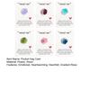 Pocket Hug Card with Gradient Rose for Women Men Mini Pocket Hug Tokens with Greeting Card Inspirational Gifts for Long Distance Relationship