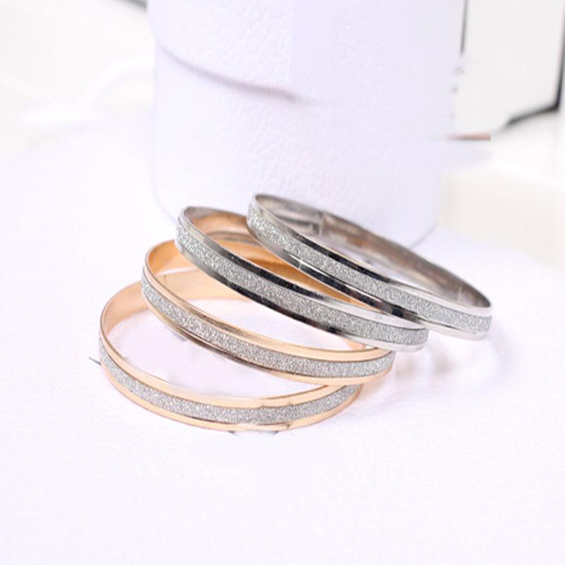 Модный элегантный матовый браслет-обруч Женские ювелирные аксессуары Браслет KTJ