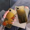 Благоприятное значение Для iPhone 17 Pro Max 16 17 Pro 15 Pro 14 13 Plus 12 Mini 11 Pro Max XR 16E 17 Air Золотой стеклянный чехол для телефона