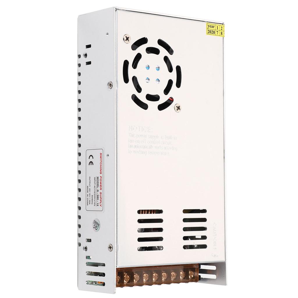 12 В 30 А Универсальный Регулируемый Импульсный Источник Питания с Контролем Температуры для Светодиодной Ленты