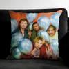 5-5Sos Band Подушка-подушка для cushion Cover Наволочка Ультрамягкая, приятная для кожи ткань Комфорт как в облаках и скрытая молния