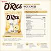Рисовые лепешки Orion Original‑Flavored 129,6 г хрустящие рисовые снеки оригинального вкуса