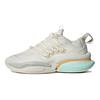 AlphaBoost V1 Off White Semi Flash Aqua мужские кроссовки кремовые кислотно-оранжевые IE7269