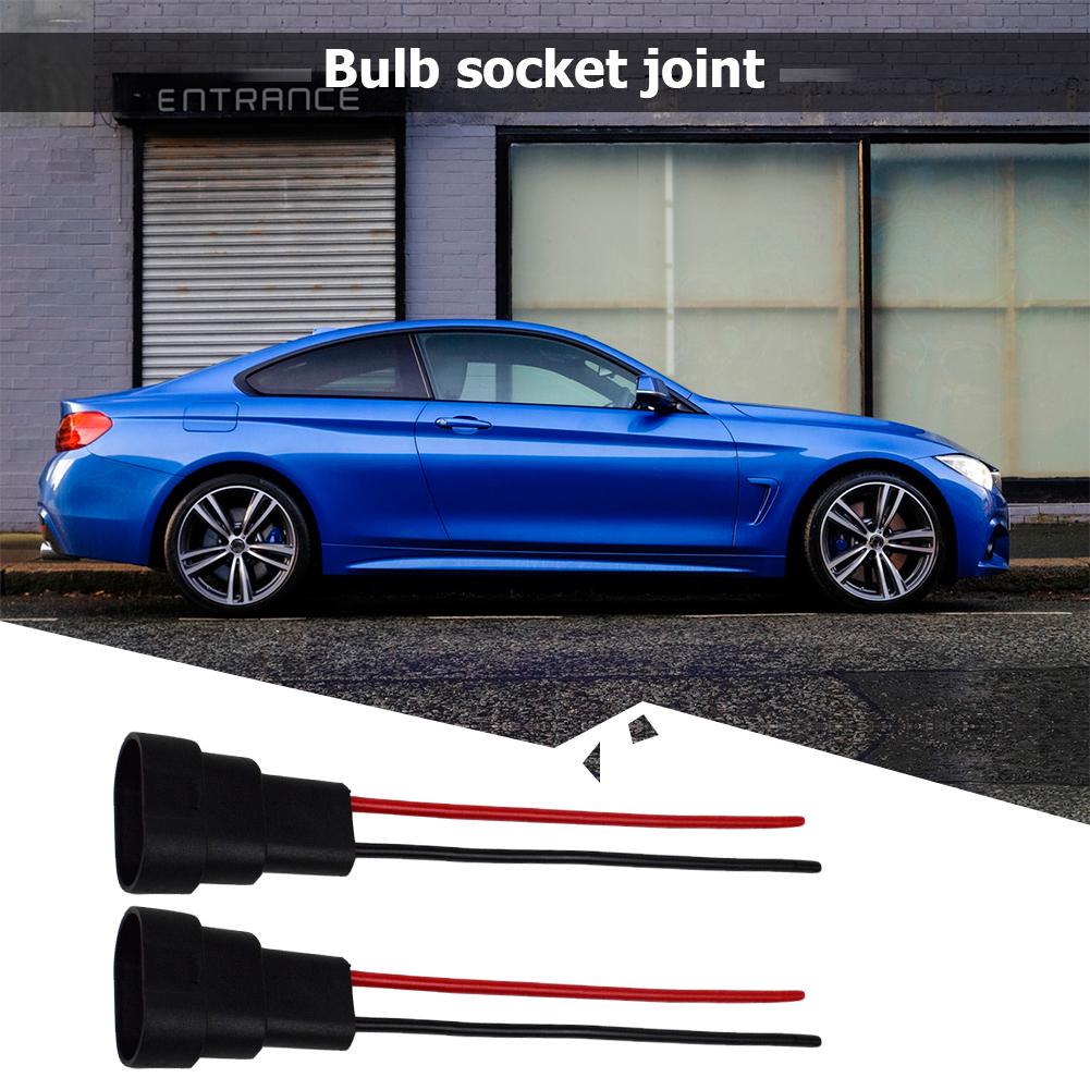 2pcs 9005 9006 HB4 Bulb Socket Car Headlight Fog Lamp Male Adapter Connector
