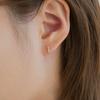 Серьги-пусеты Lunne 14K, мини, с двумя и тремя шариками (14-каратное золото) #Es24