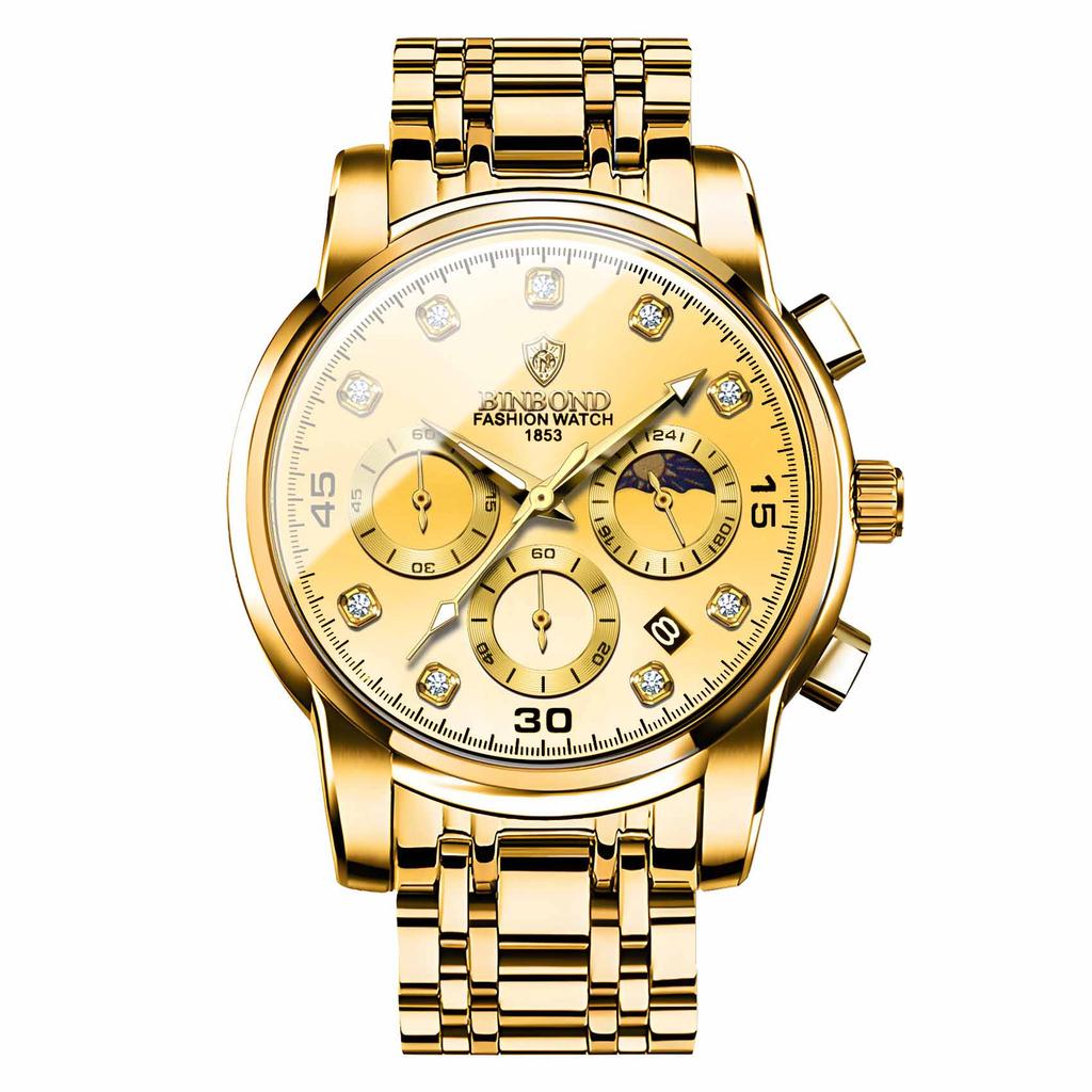 Мужские водонепроницаемые светящиеся наручные часы-будильник для бега