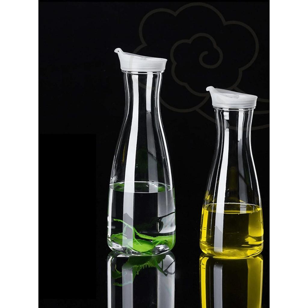 600/1100/1600 мл акриловая бутылка для холодной воды для сока большая емкость кофейник для молока термостойкий кувшин для воды посуда для питья