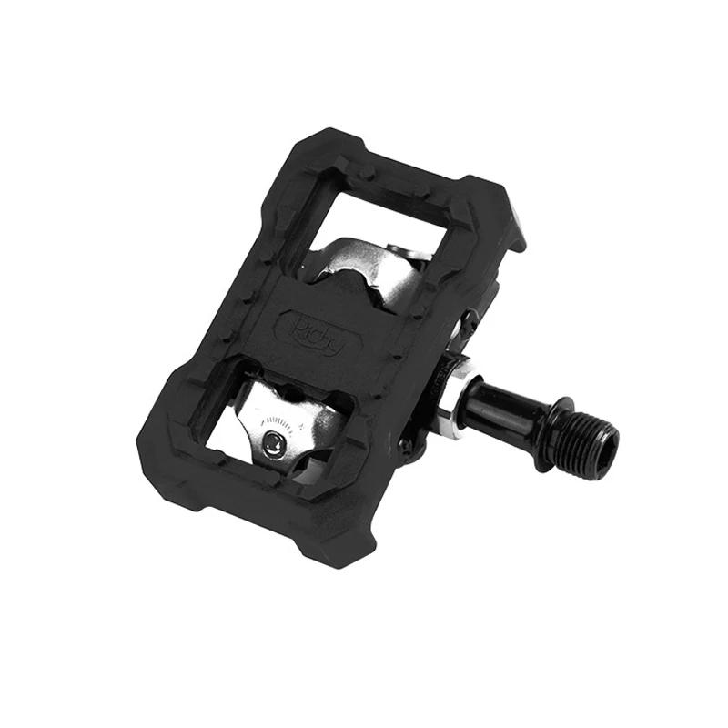 1pair Clipless to Platform Pedal Adapter Converts Shimano SPD to Flat Pedals Dual Sided Bike Accessory 6