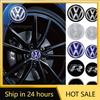 2026 Новый Для VOLKSWAGEN VW 56/60/65MM Колпачки Центральных Ступиц Колес Автомобиля Наклейка Накладки на Диски Колес Шины Наклейка Для Volkswagen VW GTI R Golf Polo