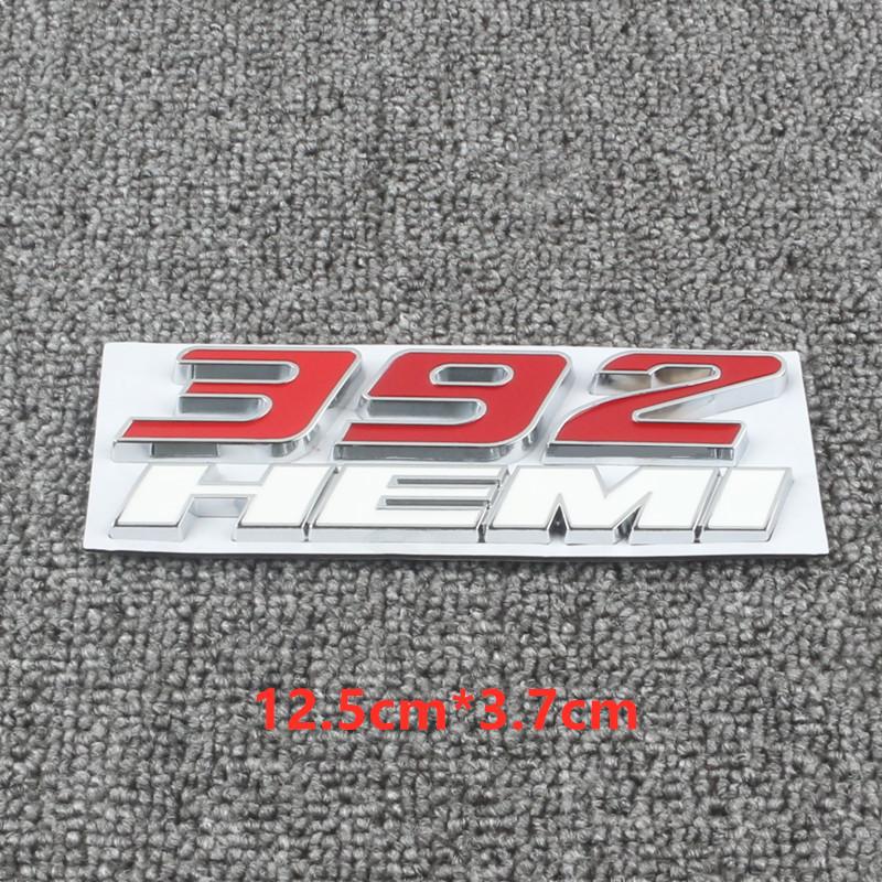 Металлический 392 6.4L Эмблема Двигателя Автомобиля Наклейки на Автомобиль Для Hemi 345 Hemi Charger Caravan Durango Caliber Journey Challenger Avenger Значок