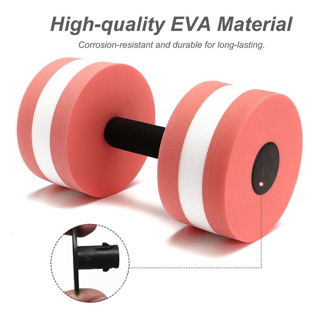 2 шт. гантели для водных упражнений, сопротивление для бассейна, водные штанги, водные фитнес-тренировки, упражнения для рук