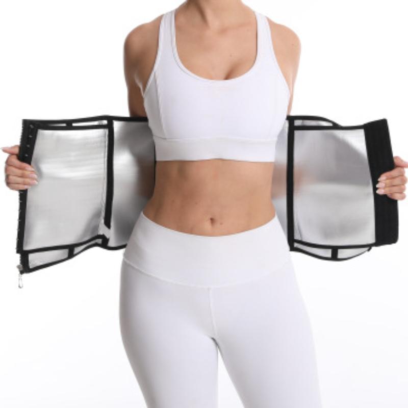 Женский тренажер для талии, триммер, корсет, обертывание для живота, пояс для похудения, пот, пояс для живота, спортивный пояс, костюм для сауны, сжигатель жира, формирователь тела