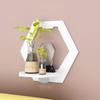 PVC board Wall shelving rotundity/square/hexagon Wall display Wall decoration shelf  bedroom