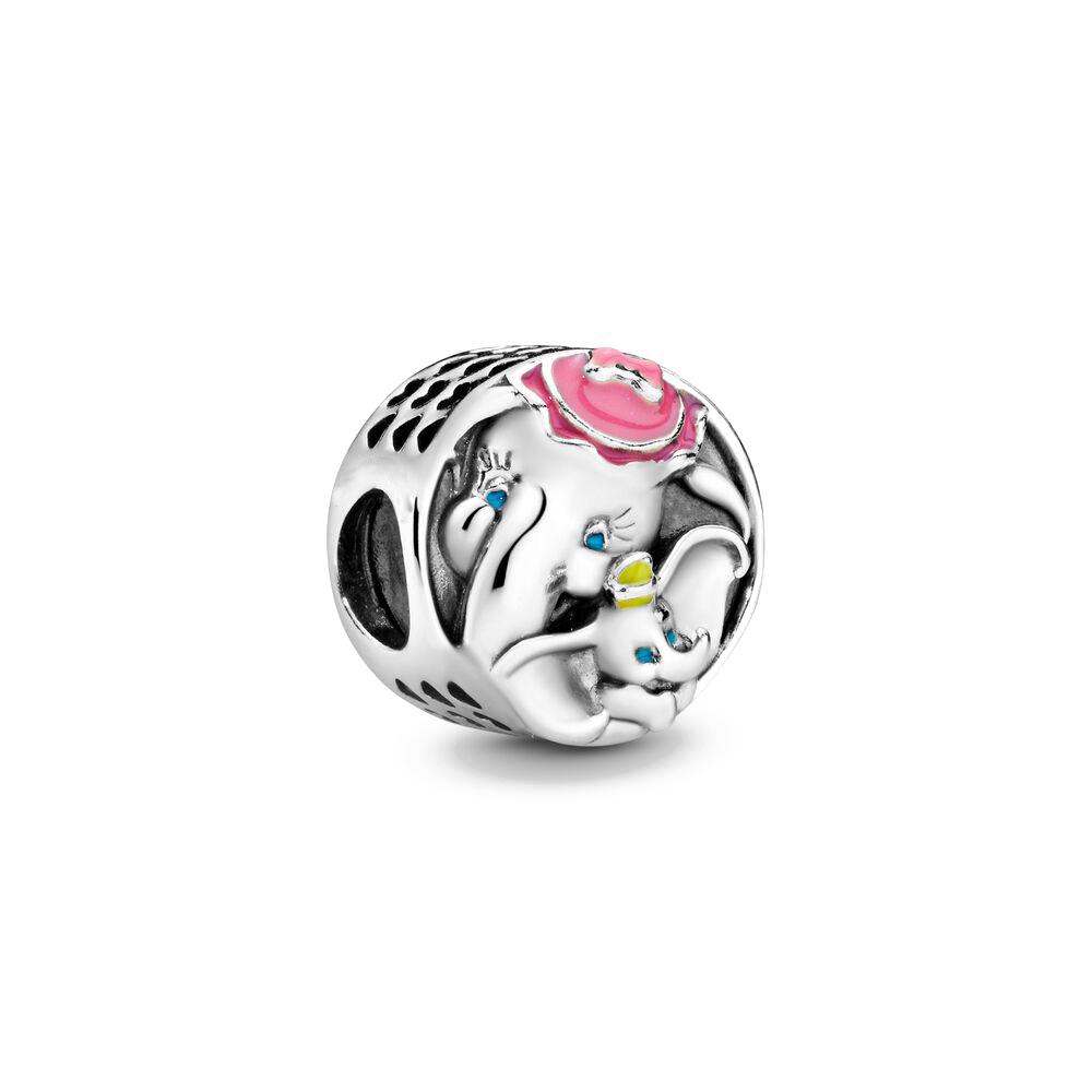 925 Silver Dumbo Mickey Mouse Charm Bead DIY Fine Jewelry Bracelet Pendant
