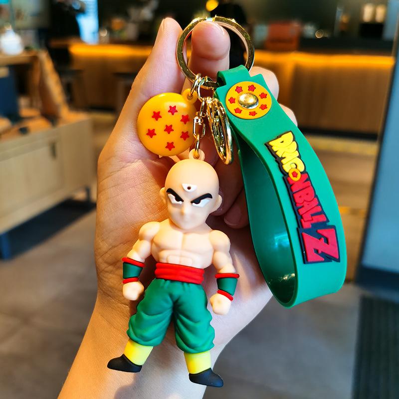 Аниме Dragon Ball SonGoku Брелок Украшения Son Goku Vegeta Piccolo Фигурки для украшения сумки