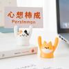 Держатель для фото животных с поднятой лапой Держатели для номеров столов Украшение для микроландшафта Держатель для записок и фото Аксессуары для кукольных домиков