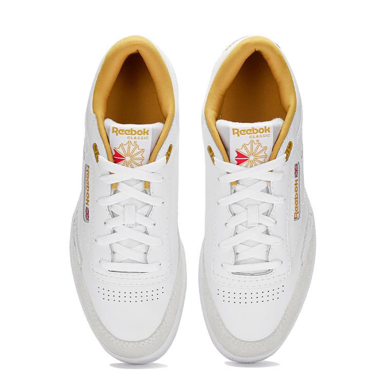 Reebok Classics Club C Mid Ii 'Белый Желтый' 100033036