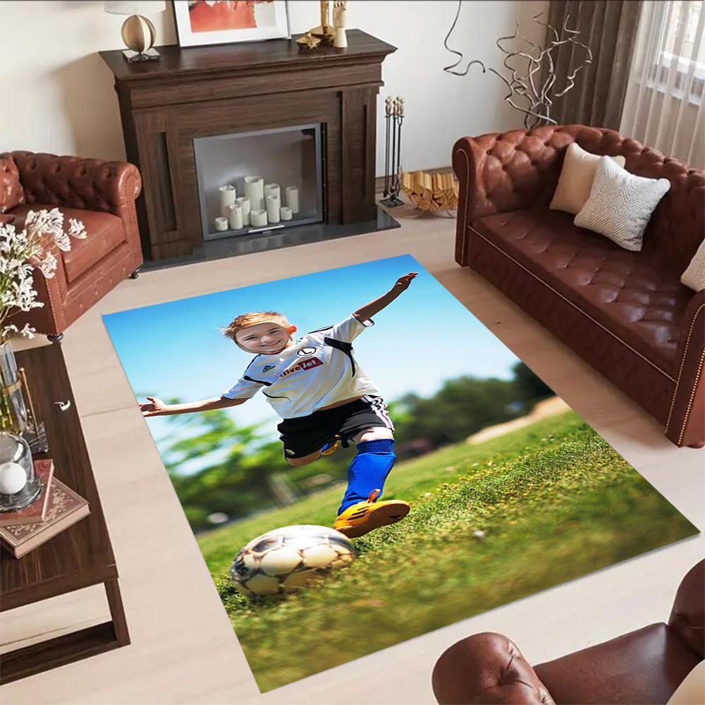 Customize Photo Customize picture Area Rug Perfect for Entryway Kitchen Game Room Study room Antislip Carpet Decorate Offices Spiritual Gift