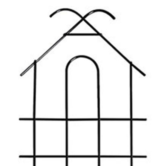 2 шт. садовая решетка для вьющихся растений, прочная решетка для растений на открытом воздухе, металлические горшечные растения, комнатные растения, вьющиеся лозы, подставки для цветочных горшков