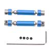 2PCS Front Rear Center Drive Shaft Aluminum Alloy Wear Resistant Rustproof Transmission Shaft for
