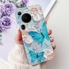 For Huawei Pura 70 Ultra Case Cute Cat Flower Soft Silicone Funda for Huawei Pura70 Pura 70 Pro+  Shockproof Cover Capa