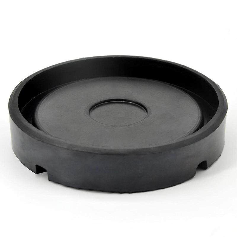 Car Lift Jack Stand Pads Black Rubber Slotted Floor Pad Frame Rail Adapter