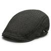 Men's Hat Autumn Winter Outdoor Casual Personal Peaked Cap Women's Retro British Solid Color Light Board Beret