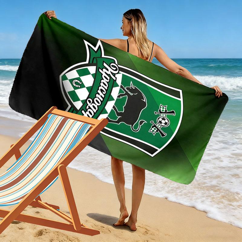 FC Krasnodar Power Print Beach Towel, Large Soft Quick Dry Towel for Beach Camping Swimming