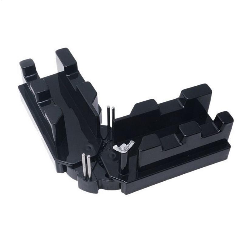 Инструмент для измерения углов и резки 2-в-1 Угломер и стусло Противоскользящий угломер и стусло для деревообработки и столярного дела