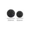 10pcs PVC Aquarium Filtration Balls Black Wet/Dry Canister Filter Media  For Aquarium