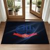 Bolton Wanderers FC Design Crystal Velvet Rug Soft Decorative Mat for Bedroom Entrance