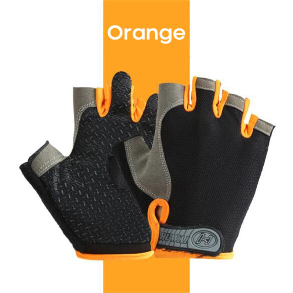 1 Pair Breathable Half Finger Outdoor MTB Cycling Gloves Riding Gloves Bicycle Gloves Bodybuilding