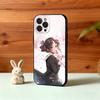 1 шт. Очаровательный чехол для телефона S-Shinomiya K-Kaguya для iPhone17,16,15,14,13,12,Plus,Pro Max, 5G Другие Мягкий Черный Чехол