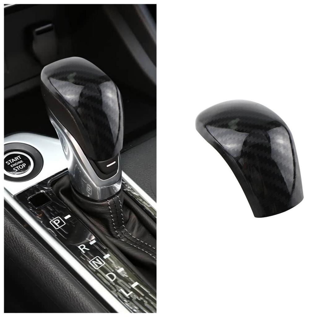 ABS Карбоновое волокно Накладка на головку рычага переключения передач для автомобиля Nissan Sylphy Sentra 2020 Аксессуары для интерьера автомобиля