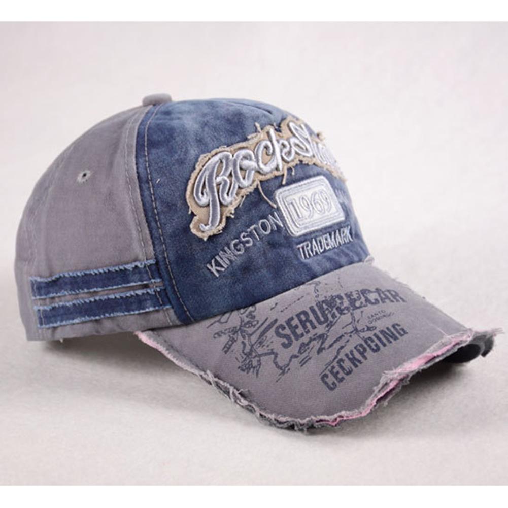 Летняя бейсболка с вышитыми буквами в стиле ретро Snapback Trucker Caps Sports Hat For Men Women