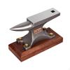 Anvil Bench Block Wooden Base DIY Crafts Supplies Equipment High Hardness Jewelry for
