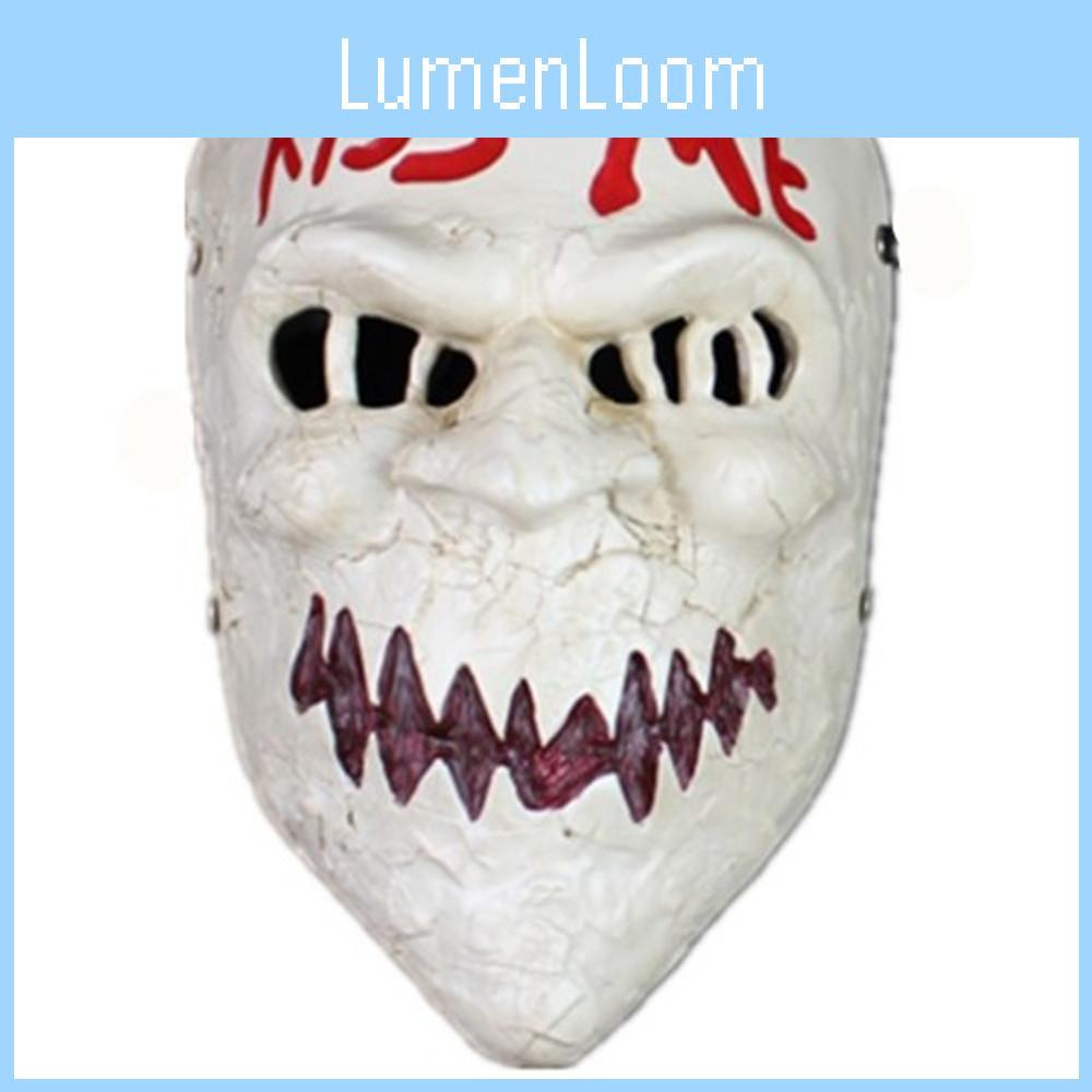 Kiss Me Purge Mask Unique Resin Halloween Demon Mask Perfect For Costume Events